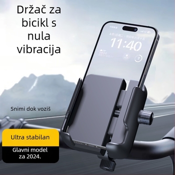Držač za telefon za motocikl – prilagodljiv, materijal: plastika, stil: općenito (Tip: držač za telefon; Prilagodljivost: Podržano; Materijal: Plastika; Stil: Općenito)