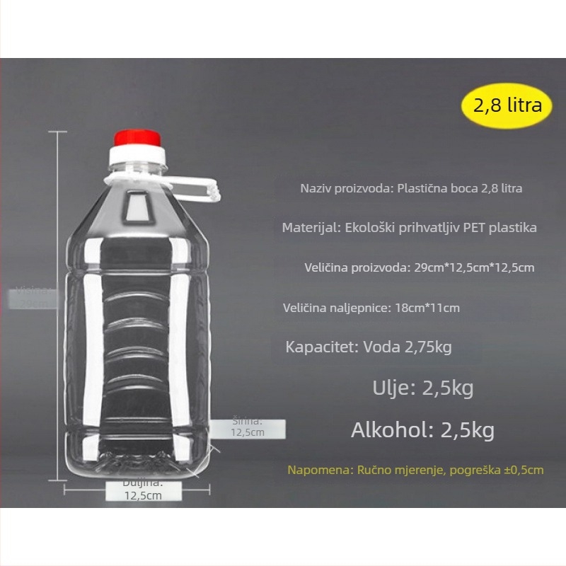 Plastična posuda za ulje s poklopcem, marka 88, automatsko otvaranje i zatvaranje, kineski stil, vrhunska kvaliteta