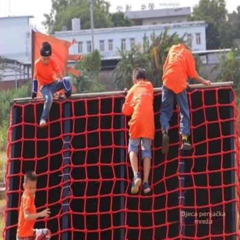 Vanjska dječja penjačka mreža – najlon proširiva mreža, sigurnosna ogradica protiv pada za vanjsko penjanje