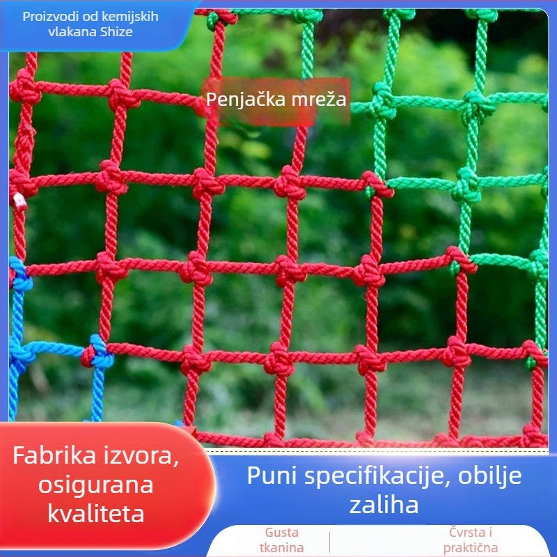 Zaštitna mreža za djecu – Najlon mreža za stepenice i balkonski ograda, mreža protiv pada