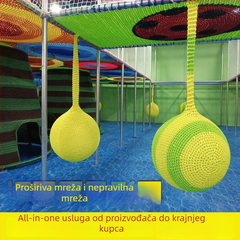 Yuhang Jungle Magic unutarnja/vanjska penjačka mreža za dječje igralište i proširenu obuku