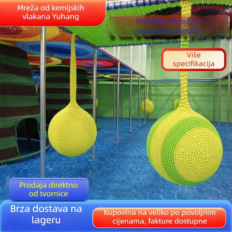 Yuhang Jungle Magic unutarnja/vanjska penjačka mreža za dječje igralište i proširenu obuku
