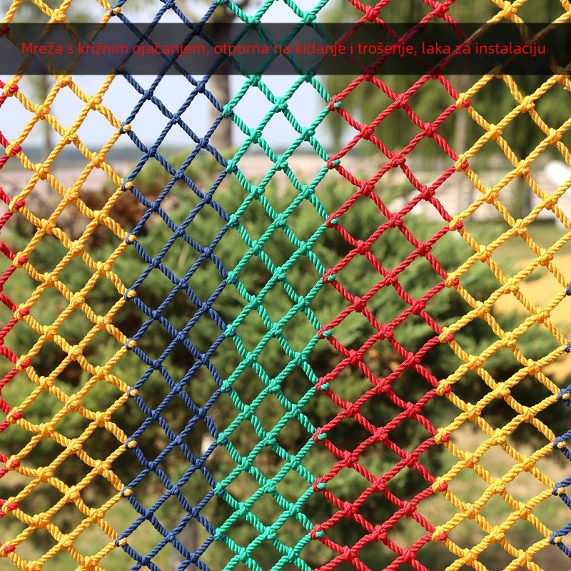 Mreža za penjanje za igralište – najlon, zaštita, sprječavanje pada, izolacija, dekoracija