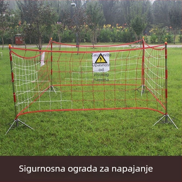 Sigurnosna mreža za električne radove, anti-aging mreža od polietilena, 1×10 m