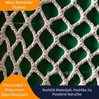 Vanjska mreža za penjanje na drvetu s 12 mm najlonskom užadi, mreža bez čvorova — za penjanje, zaštitu i dekoraciju u zabavnim parkovima, trgovačkim centrima i igralištima