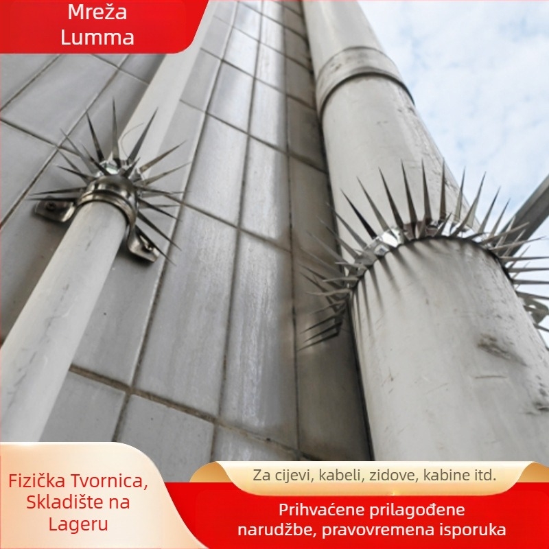 Šipovi protiv glodavaca za vodovodne cijevi – nehrđajući čelik, protiv glodavaca, protiv zmija, za cijevi (Nehrđajući čelik; Za vodovodne cijevi; Protiv glodavaca; Protiv zmija)
