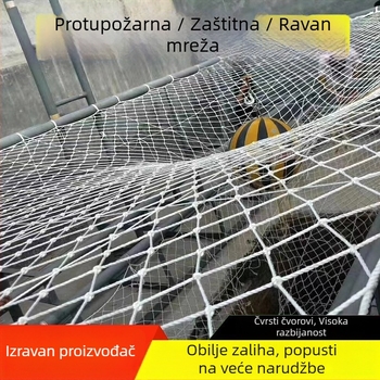 Zaštitna mreža protiv pada za građevinske radove, model 03, Yongqing, materijali: poliester, najlon, elastična svila; izdržljivost 500