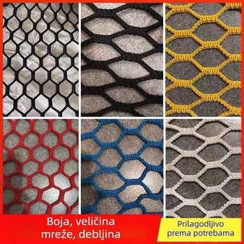 Sigurna mreža za ogradu igrališta: poliester/nylon, zaštita ograde, za igrališta, stepenice i balkone