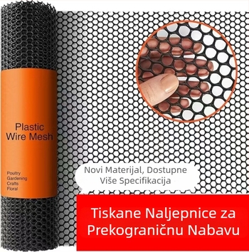 Plastična zaštitna mreža za balkon i uzgoj, vanjski nepropusni ograda