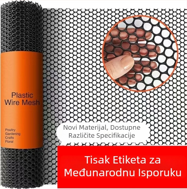 Plastična zaštitna mreža za balkon i uzgoj, vanjski nepropusni ograda