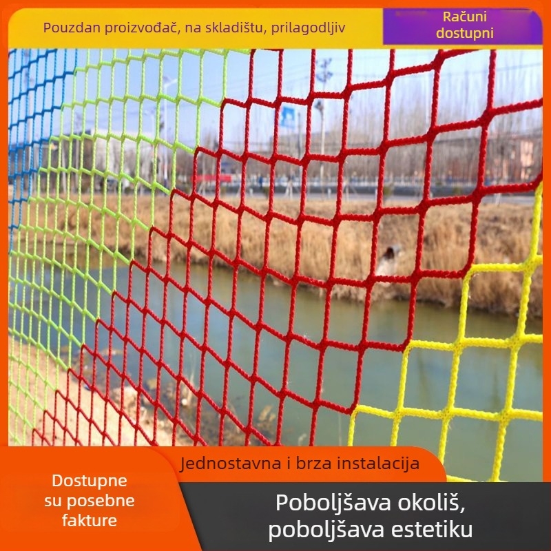 Zaštitna mreža za sportske terene: košarka, nogomet, stolni tenis, golf i skijaške staze