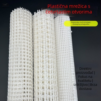 Bijela plastična mreža s malim otvorima za nastavu i eksperimentiranje