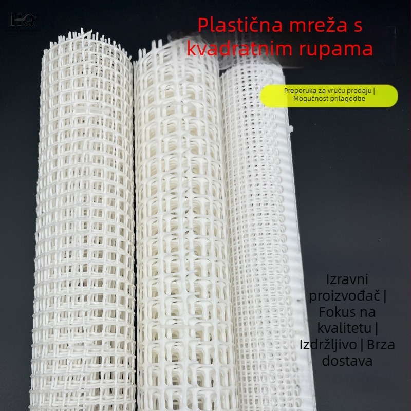 Bijela plastična mreža s malim otvorima za nastavu i eksperimentiranje