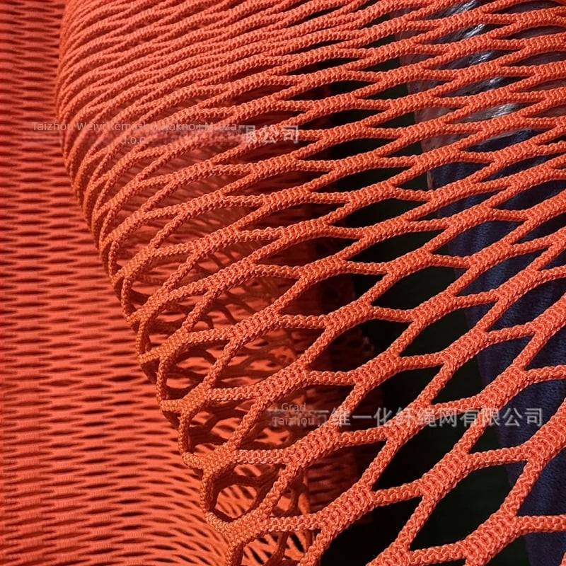 Vanjska dječja mreža za penjanje na drvetu — zaštitna i zabavna mreža; mreža 4 cm, užad 5 mm