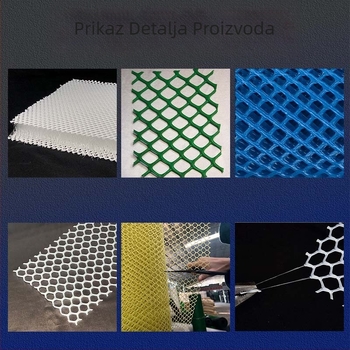 Plastična uzgojna mreža s malim otvorima; za ptice i pčelarstvo; pogodna za piliće, patke i guske; mreža za uzgoj i akvakulturu