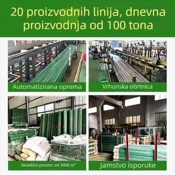 Domineering penjača pergola – okvir od plastificirane čelične cijevi, potpora za grah, loofah i krastavce