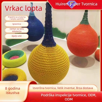 Uže mrežasta viseća ljuljačka s loptom — vanjski dječji igralište, senzorna integracija i tjelesni razvoj