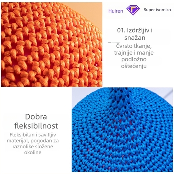 Uže mrežasta viseća ljuljačka s loptom — vanjski dječji igralište, senzorna integracija i tjelesni razvoj