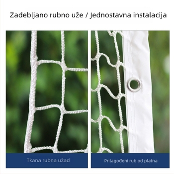 Mreža za presretanje dronova, zaštitna mreža, mreža protiv sudara s užetom, mreža protiv pada, za zračnu luku