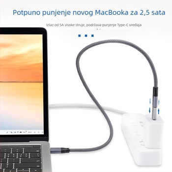 Typ-C muški–ženski adapter — USB 3.2, 10 Gbps, 5A brzo punjenje, kućište od aluminijske legure za odvod topline i otpornost na ogrebotine, Zaštita USB-C priključka