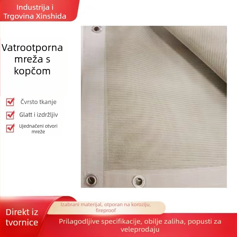 Vatrootporna mreža za skelu, PVC premaz, za gradnju, Xinshida