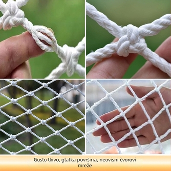 Tovar mreža za kamione i kontejnere, sigurnosna mreža protiv padova, osiguranje tereta, dekorativno vješanje