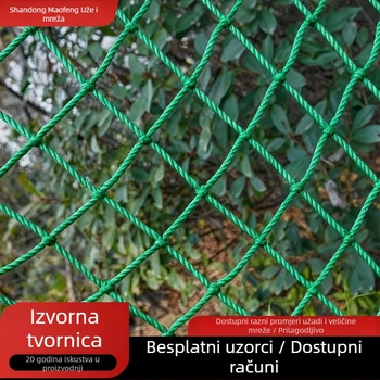 Polietilen mreža za perimetar baseball terena, zaštitne mreže za razne objekte, izolacijske stropne mreže, mreže za golf teren — Maofeng