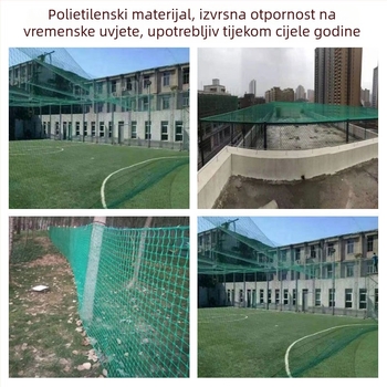 Polietilen mreža za perimetar baseball terena, zaštitne mreže za razne objekte, izolacijske stropne mreže, mreže za golf teren — Maofeng