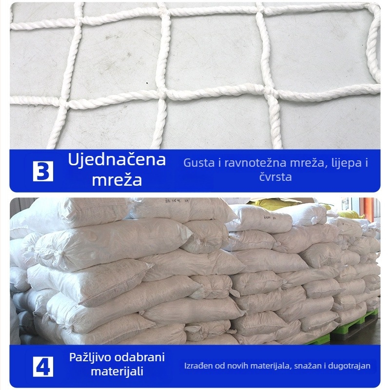 Linda Netting Mreža za kontejnere kamiona — najlon zaštitna mreža protiv pada, viseća mreža