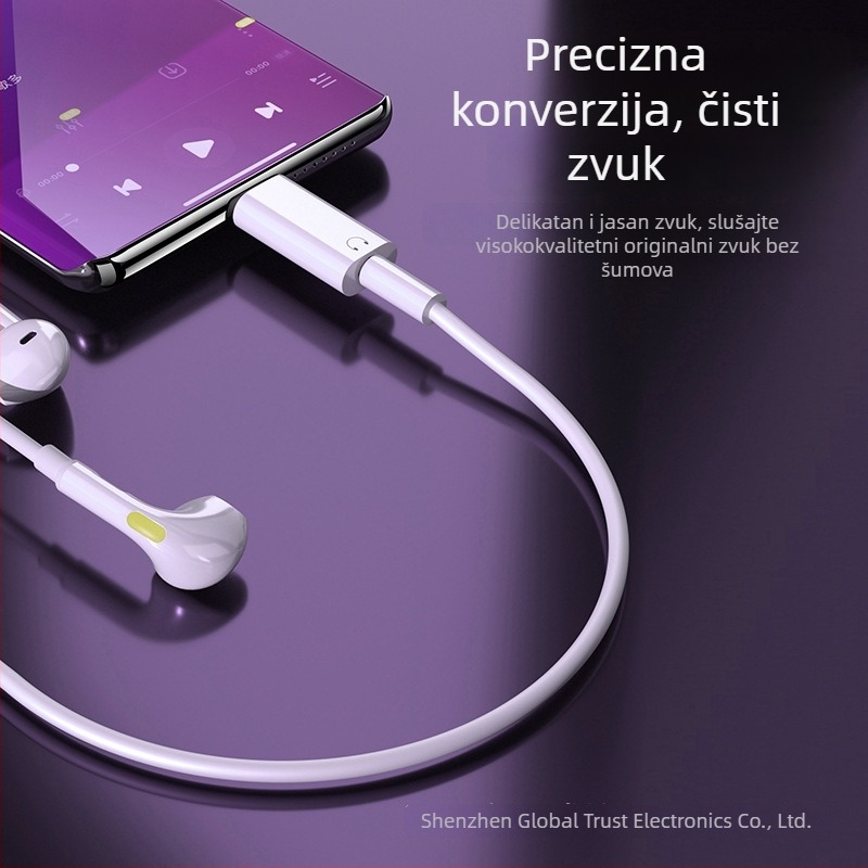 USB-C na 3,5 mm adapter za slušalice s napajanjem i DAC-om