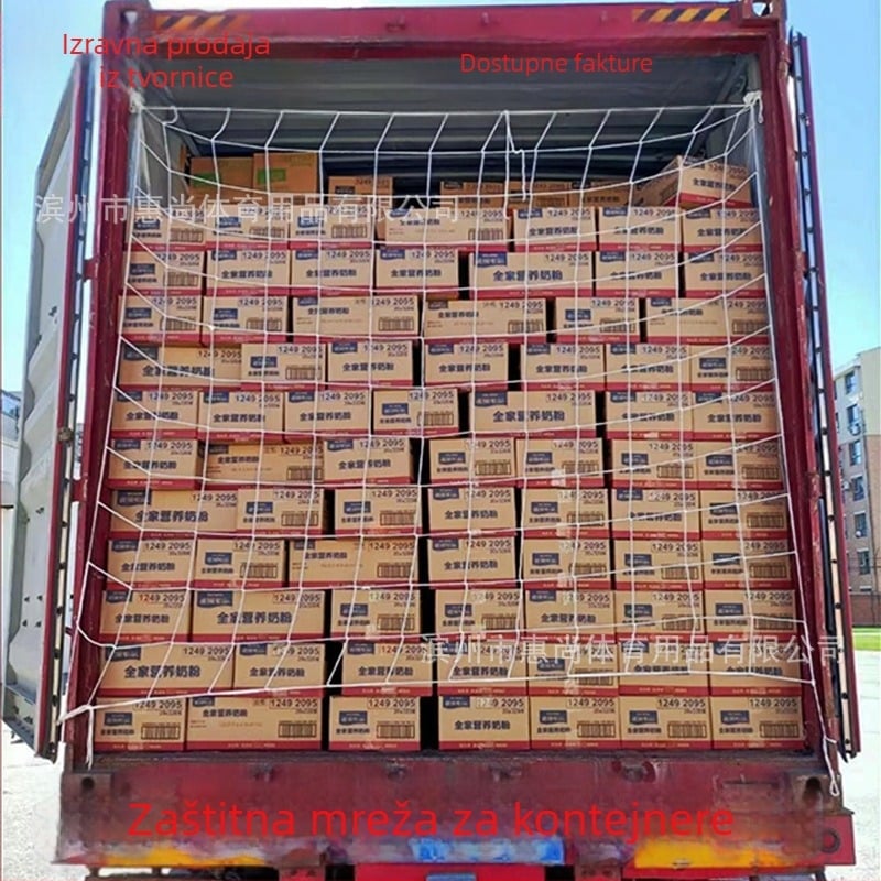Kontejnerska mreža za vozila: ravna i visoka zaštitna mreža za izolaciju vozila