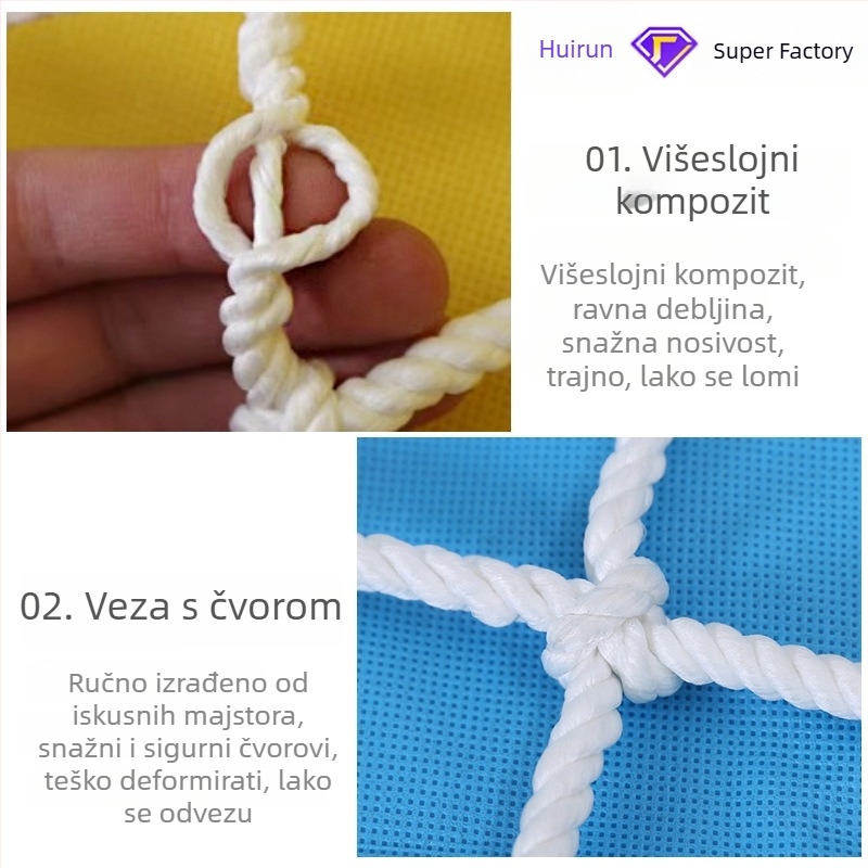 Huirun Rope Net kontejnerska mreža - najlonska zaštitna mreža za kamion i kontejner, model A21