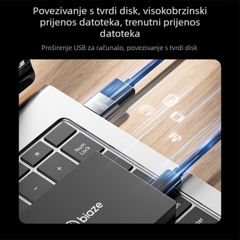 Bias USB-C OTG adapter za auto napajanje, model A181, univerzalna kompatibilnost, prijenos podataka