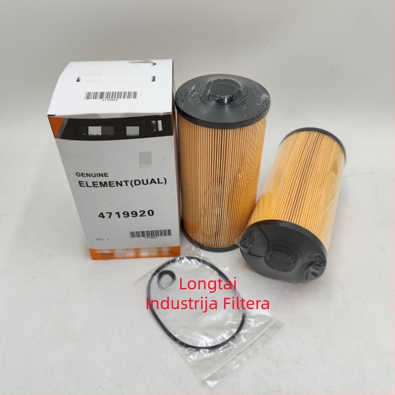 Filtrirajući element od nehrđajućeg čelika, sklopni element za kamionski hidraulični filter ulja, 23 µm, model 84239751