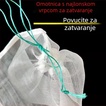 Vreća od mreže protiv insekata za povrće i voće, dišuća viseća mrežasta vrećica, najlon, širina 50/55/60/75, marka Daylight, trajanje 3–5 godina