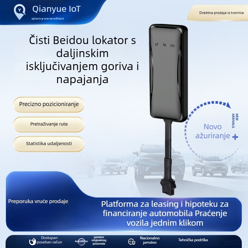 Beidou GPS lokator za automobile i električne kamione, s praćenjem i sustavom upravljanja vozilom, zaštita od krađe