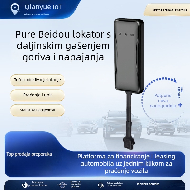 Beidou GPS lokator za automobile i električne kamione, s praćenjem i sustavom upravljanja vozilom, zaštita od krađe