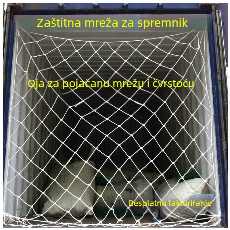 Zaštitna mreža za kontejnere – najlon mreža za zaštitu, Jingcai DL-00018, za kontejnere, kamione i zgrade
