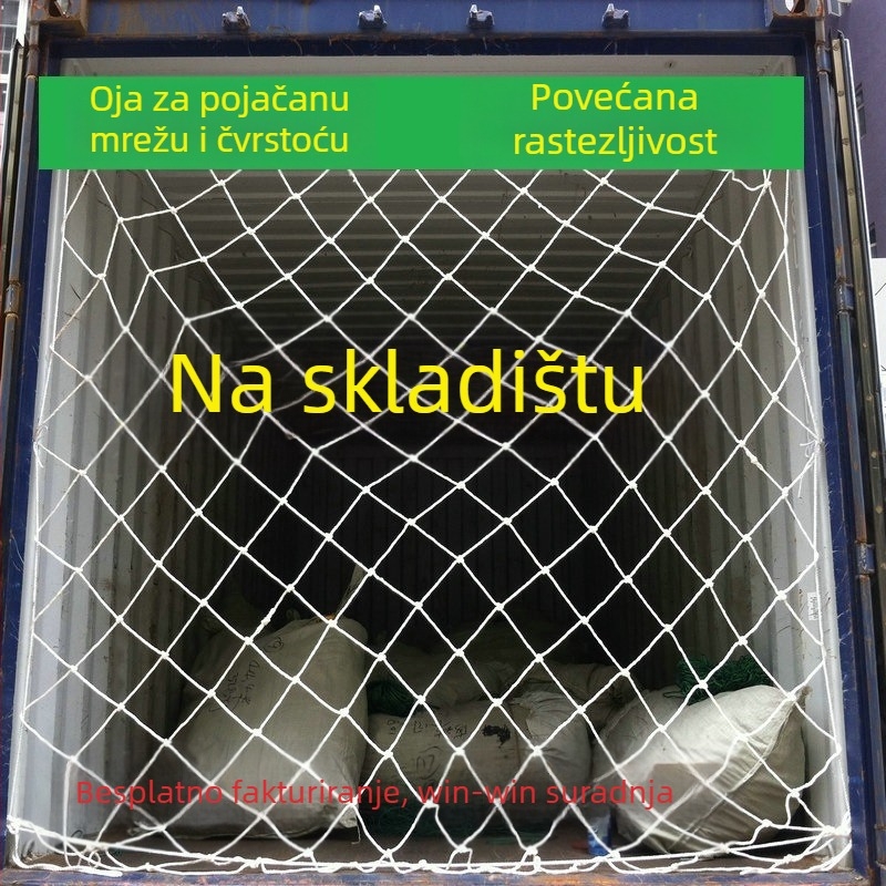 Zaštitna mreža za kontejnere – najlon mreža za zaštitu, Jingcai DL-00018, za kontejnere, kamione i zgrade