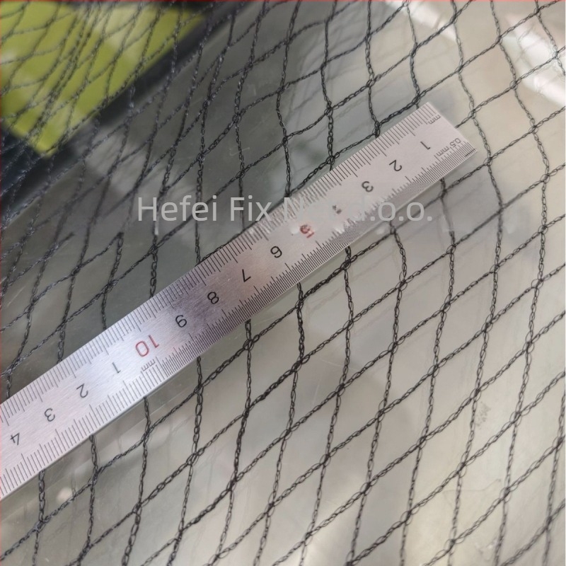 Mreža protiv ptica za dvorište i staklenik – ekstrudirana polietilenska mreža s očima 1,5 za grožđe, trešnje i voćke