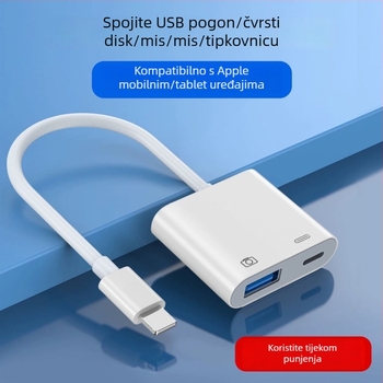 OTG adapter 2-u-1, više sučelja, općenita uporaba, neutralna marka