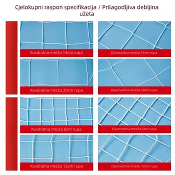 Zaštitne mreže za kontejnere — sigurnost; materijal: poliester i najlon; model: mreža za kontejnere; prilagodba po narudžbi; za brtvljenje kontejnera