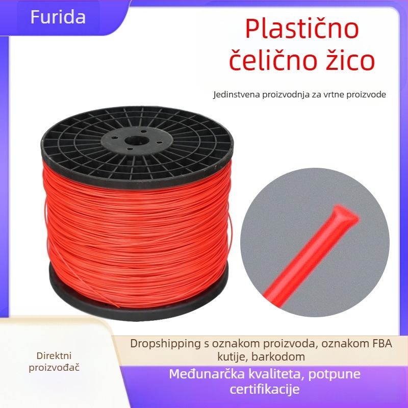 PET plastično-čelična žica za plastenike, Furui Da – za uzgoj u plastenicima, zaštitnu mrežu i uzgoj živine; ekskluzivni izvor prekogranične isporuke