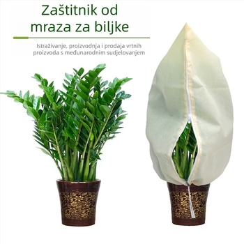 Zaštitni prekrivač za biljke od mraza za voćke – netkani materijal, zaštita od hladnoće jesen-zima