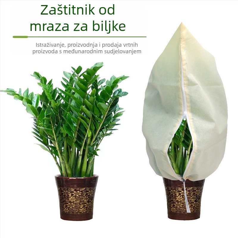 Zaštitni prekrivač za biljke od mraza za voćke – netkani materijal, zaštita od hladnoće jesen-zima