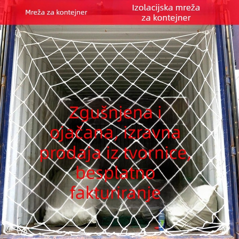 Kontejnerska zaštitna mreža: izolacijska mreža za teret i sigurnosna barijera protiv pada