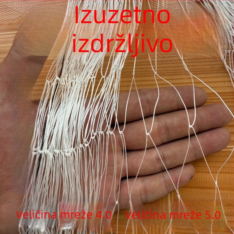 Mreža protiv ptica za voćke, voćnjake i plastenike — najlon linija; za poljoprivredu i uzgoj