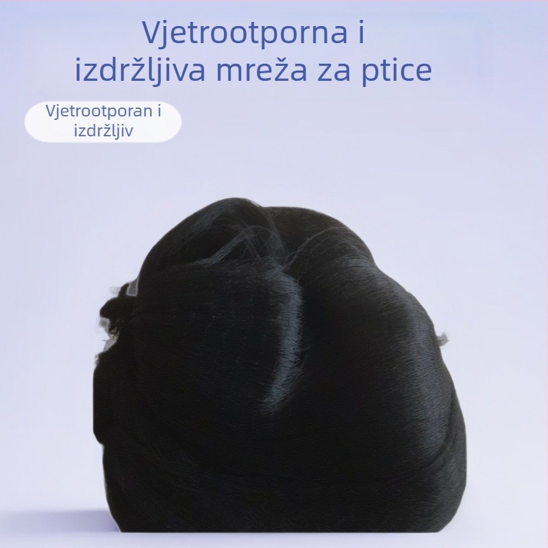 Nylon mreže za zaštitu od ptica za aerodrome, poljoprivredu, stočarstvo i šumarstvo, otporne na vjetar i izdržljive