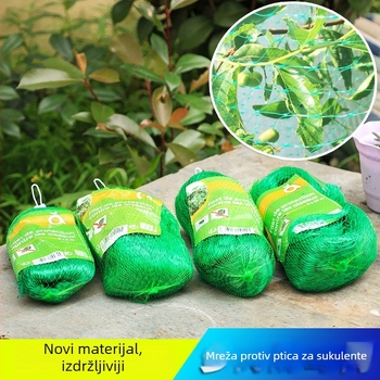 Mreža protiv ptica za farme i voćke, plastična, štiti voćke, lozu i trešnje
