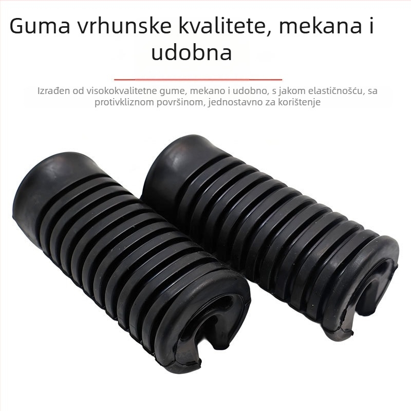 Gumeni pedala za nogu za motocikl, prednji pedal, kompatibilno Dayang 100, TBT110, JH70, Broj proizvoda 2025-12